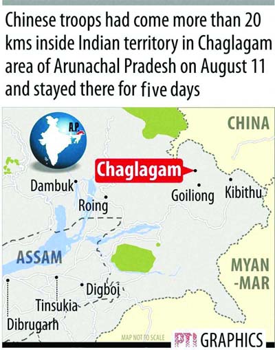 China crosses the line in Arunachal