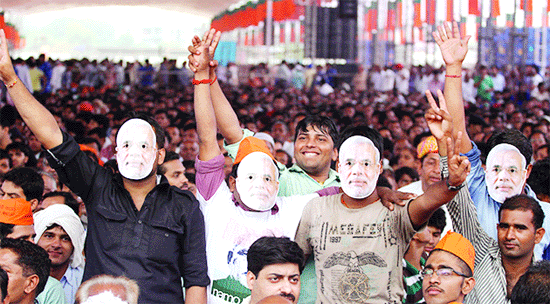 Exit polls predict BJP's grand entry, Cong's unceremonious exit