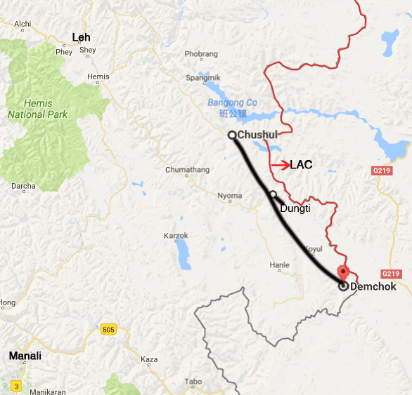 Chushul-Demchok road to rein in PlA