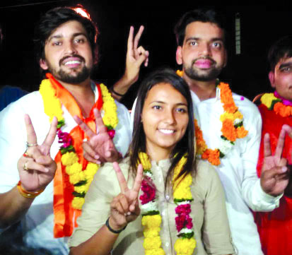 ABVP wrests president,  V-P from NSUI in DUSU