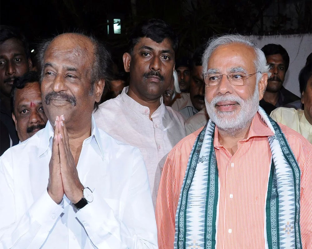 Actor Rajinikanth backs PM Narendra Modi