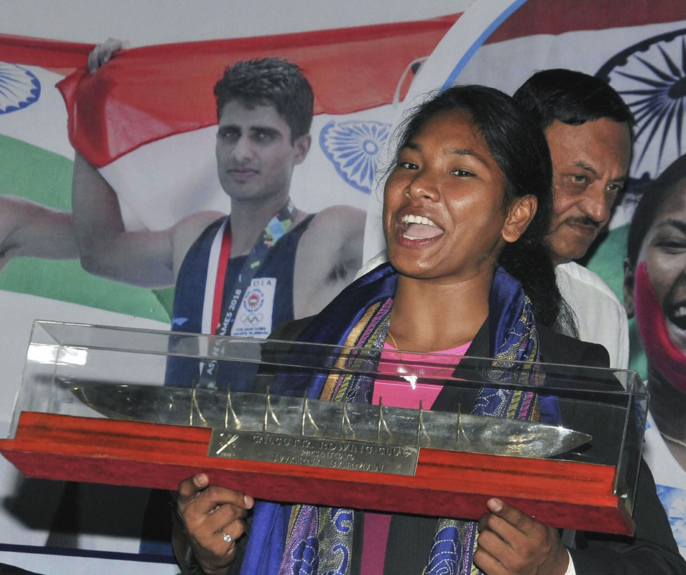 Asiad gold medallist Swapna to get customised Adidas shoes