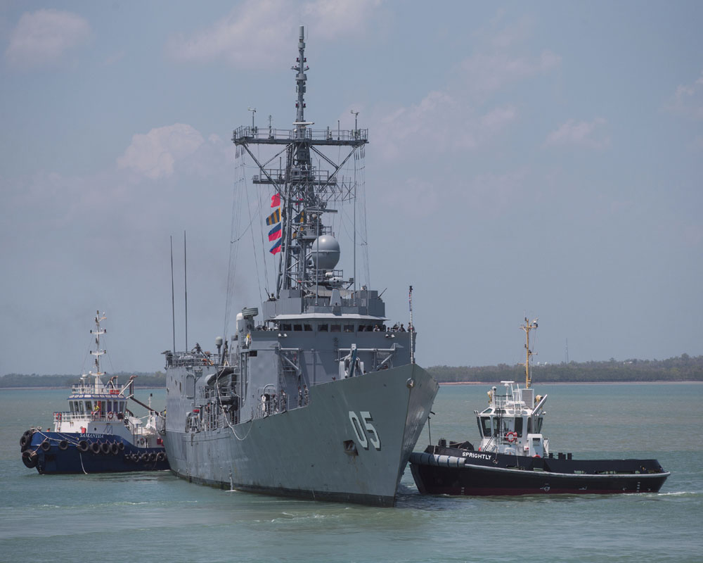 Australia assigns warship to enforce North Korean sanctions