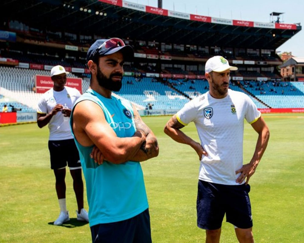 Avoid confrontation with Kohli, du Plessis tells Australia