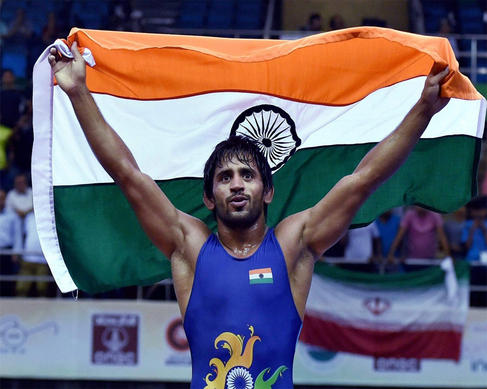 Bajrang becomes number one in world in 65kg