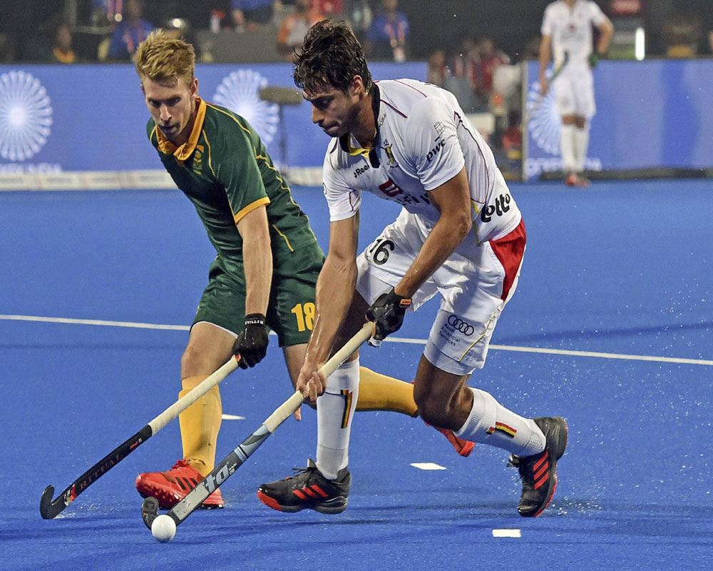 Belgium thrash South Africa 5-1, India need a win to seal direct berth in quarters