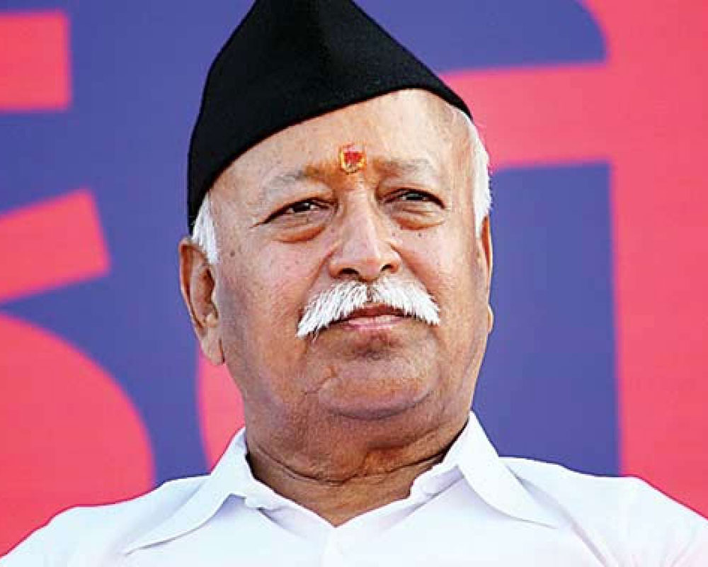 Bhagwat demands law for Ram temple construction in Ayodhya