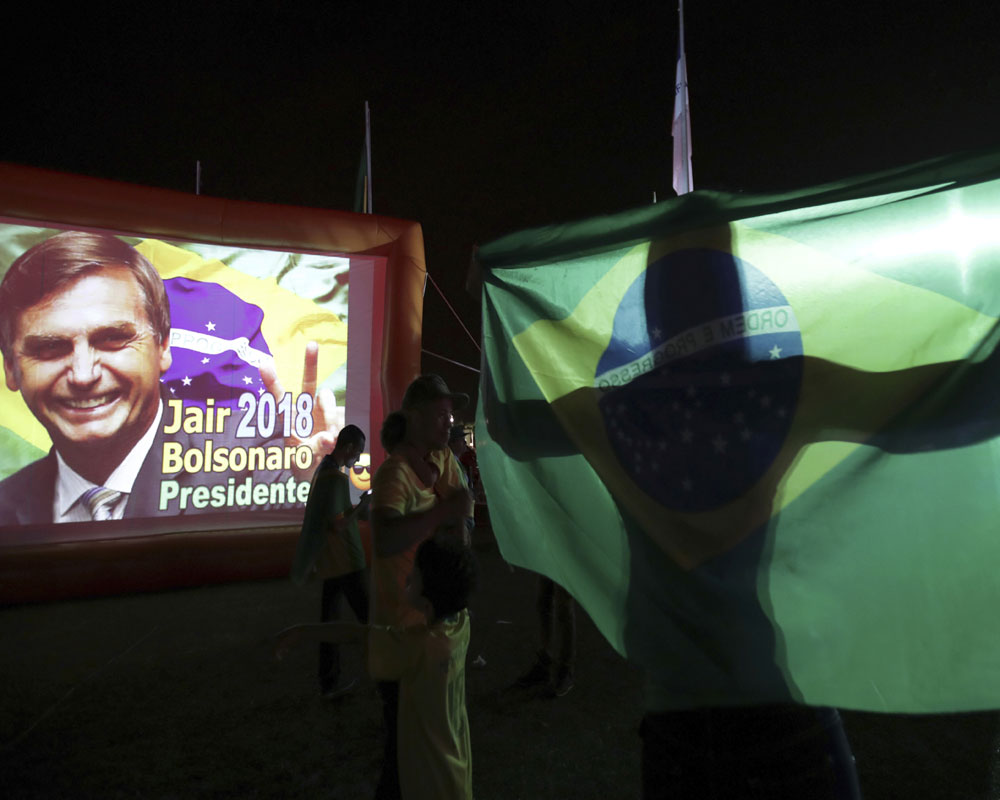 Brazilian far-right candidate wins first round of presidential election