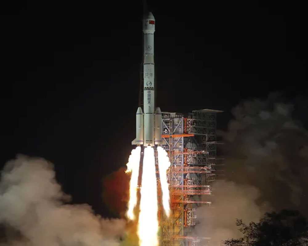 China launches lunar probe to study moon's far side