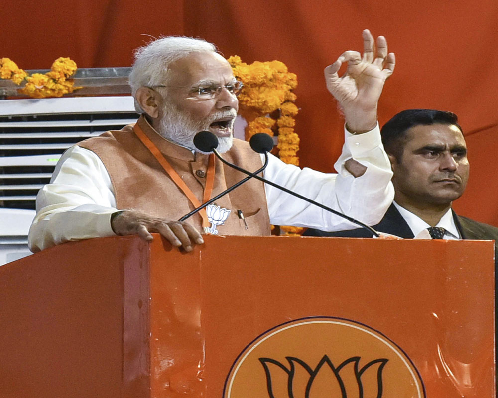 Cong shattered Mahatma Gandhi's dream of cleanliness: PM