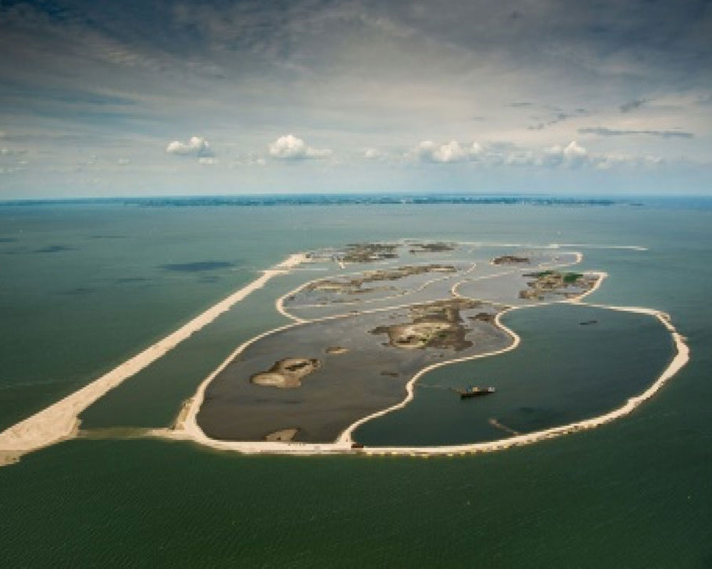 Dutch build artificial islands to bring wildlife back
