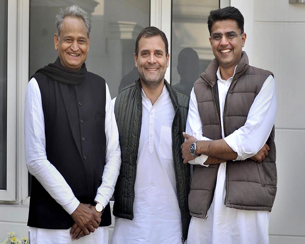 Gehlot to be Rajasthan CM, Pilot his deputy: Cong
