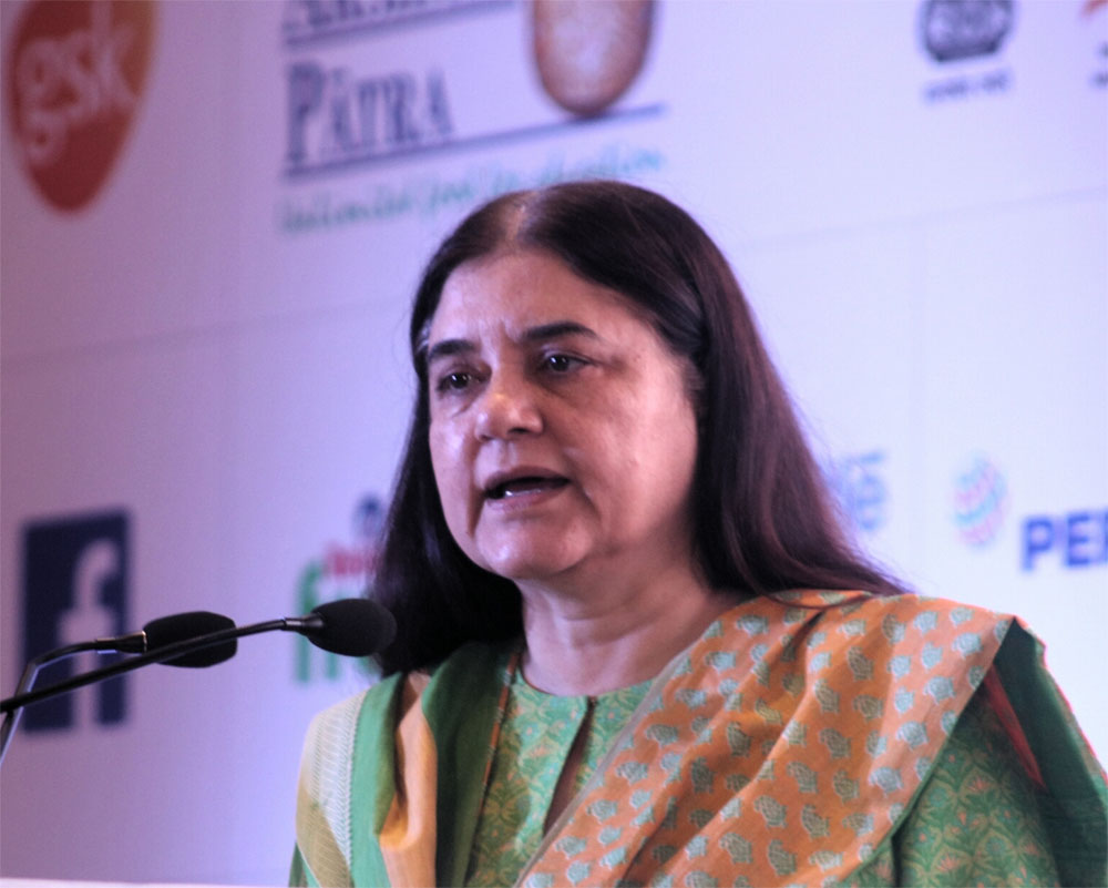 Happy that 'MeToo' campaign has started in India: Maneka Gandhi