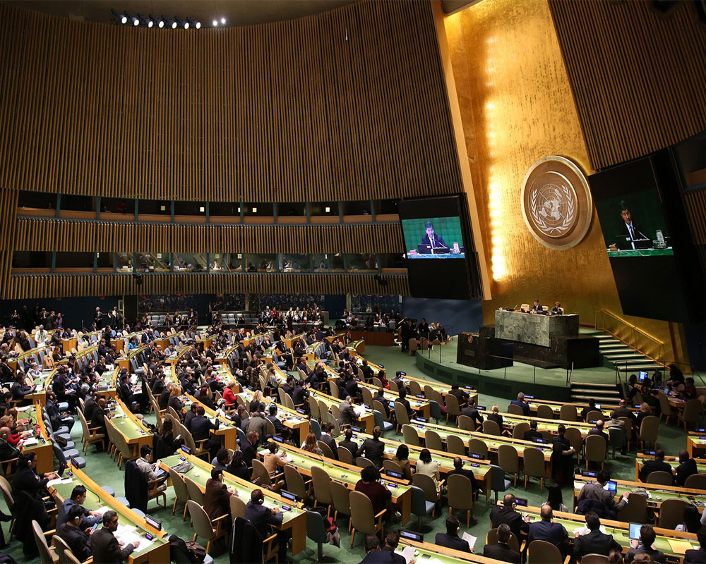India abstains from voting on General Assembly resolution to condemn activities of Hamas
