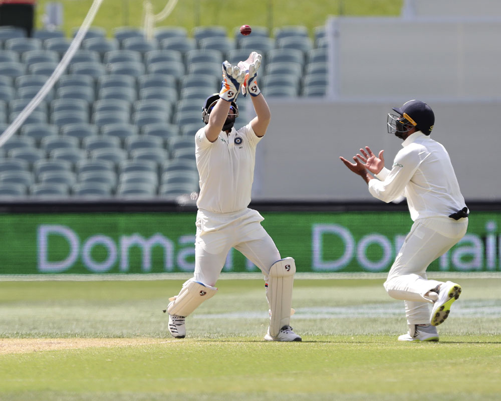 India in control despite lower-order collapse  as Australia chase 323