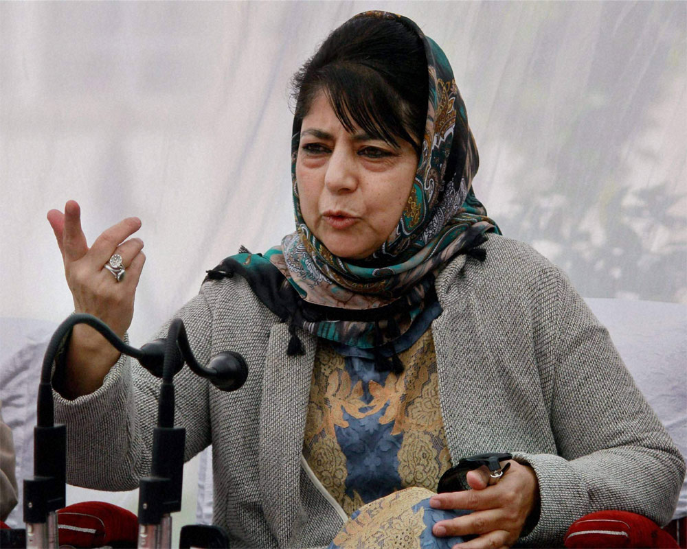 India needs to show its soft face to people of Kashmir: Mehbooba