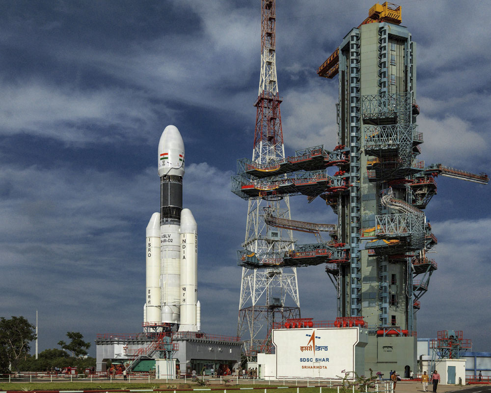 India's heaviest rocket lifts off with communication satellite GSAT-29