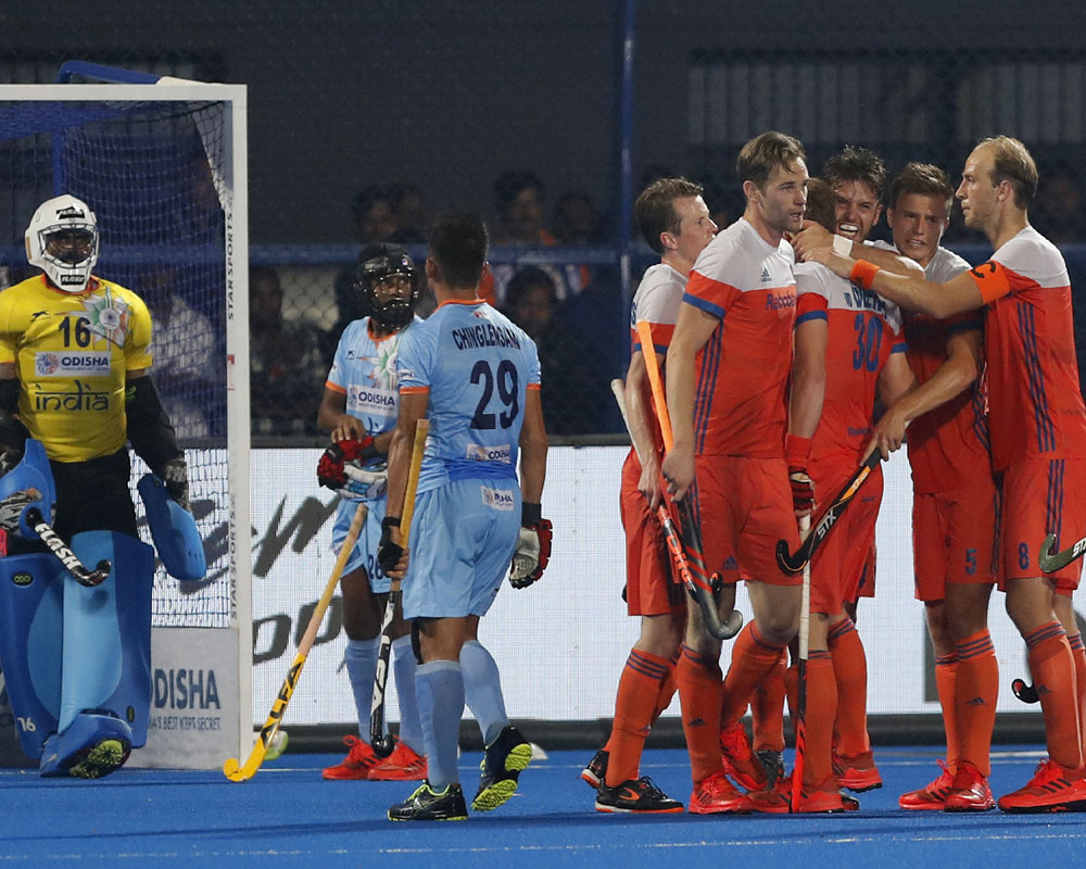 India's World Cup dream over with 1-2 defeat against Netherlands