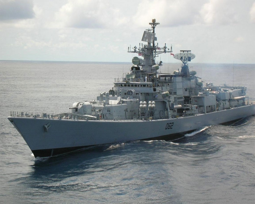 Indian Navy ship seizes arms and ammunition off Somali coast