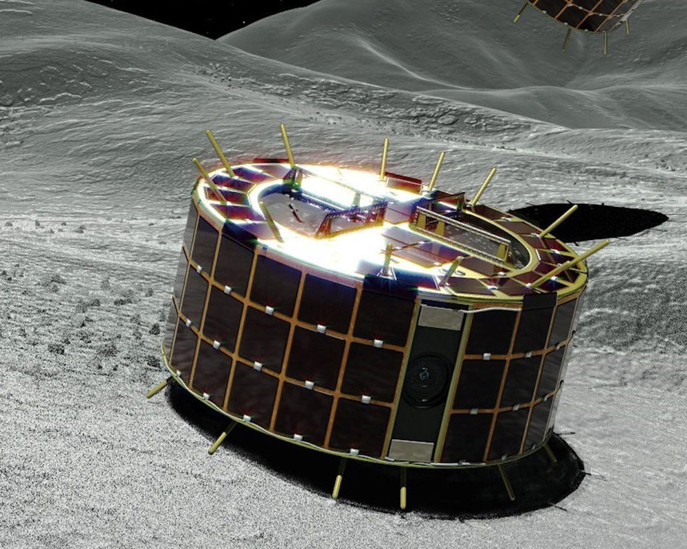 Japan successfully lands robot rovers on asteroid's surface