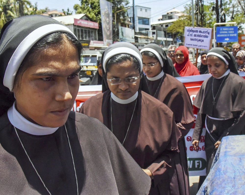 Kerala Police reviews progress in nun rape case, protest enters 5th day