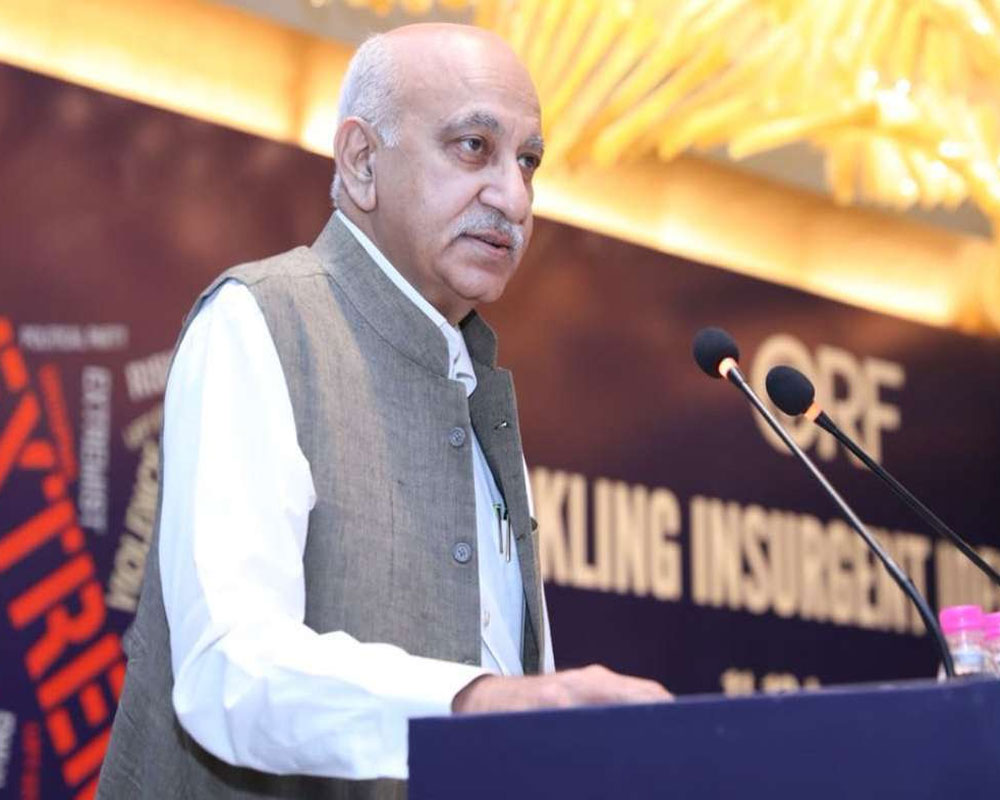 M J Akbar returns home, says there will be statement later