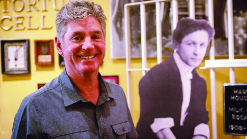 Man behind the magician