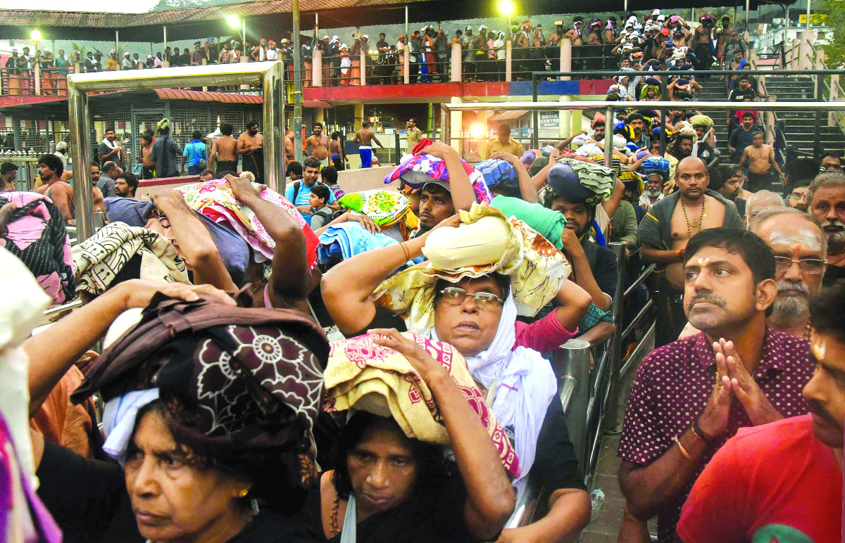 No Sabarimala entry for women on Day 2