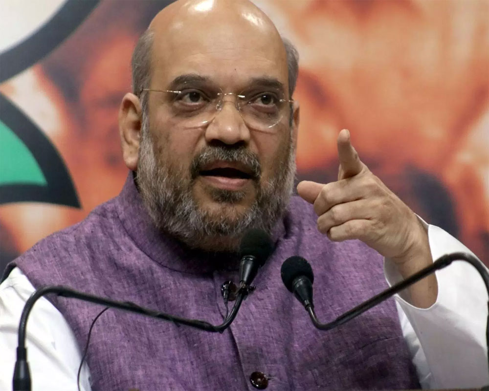 Only one place for idiocy and it's called Congress: Amit Shah