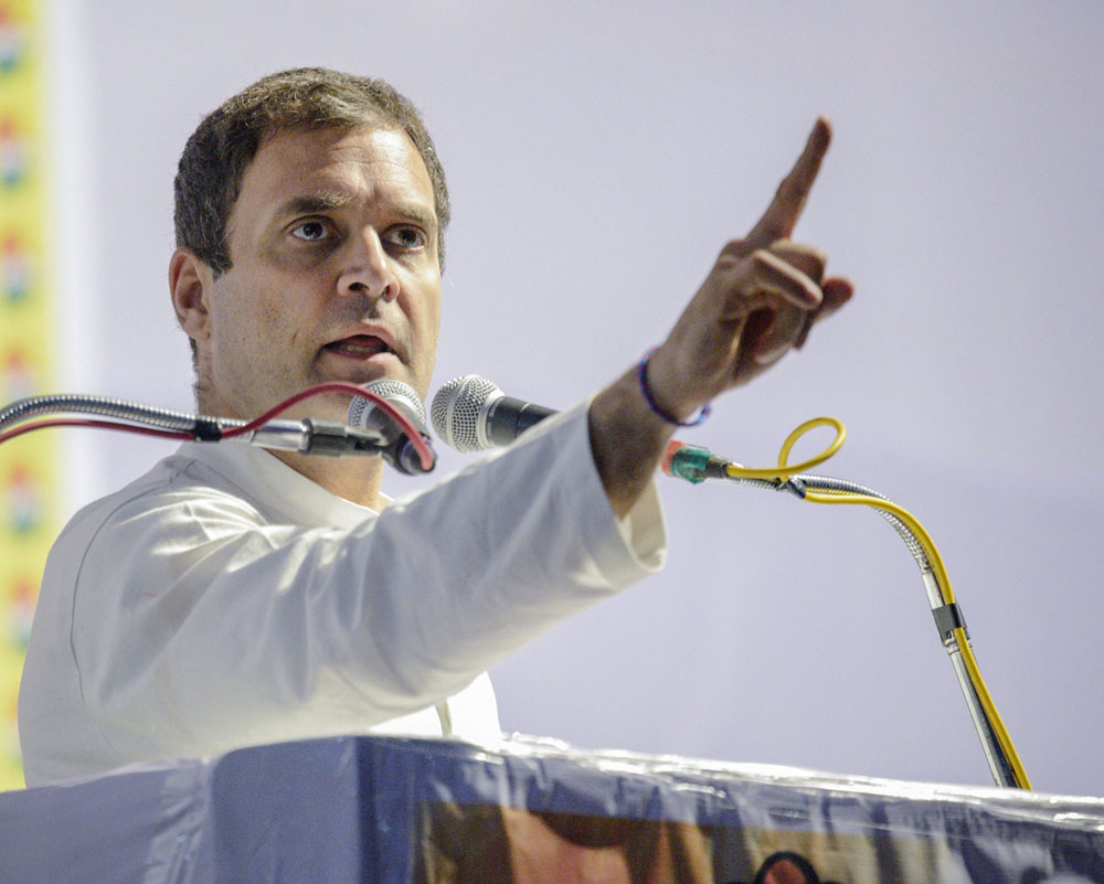 Rafale probe will throw up names of Modi, Ambani: Rahul Gandhi