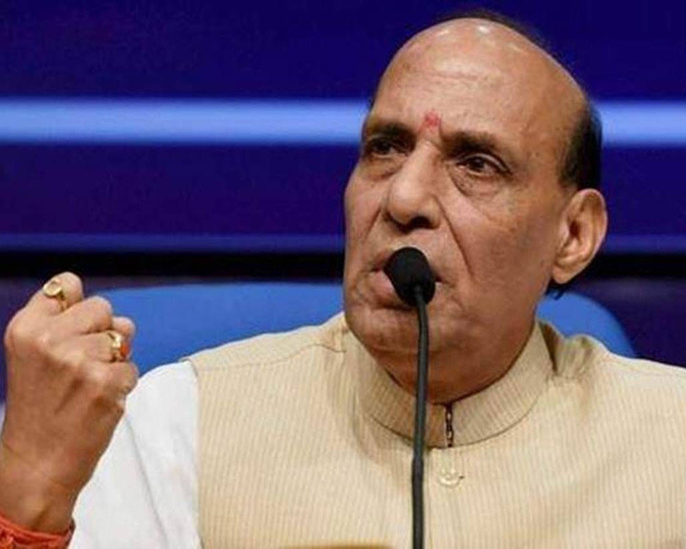 Rajnath assures TN govt of central help to deal with cyclone 'Gaja'