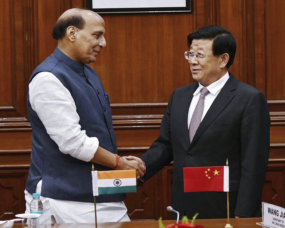 Rajnath holds talks with his Chinese counterpart; Rijiju part of delegation