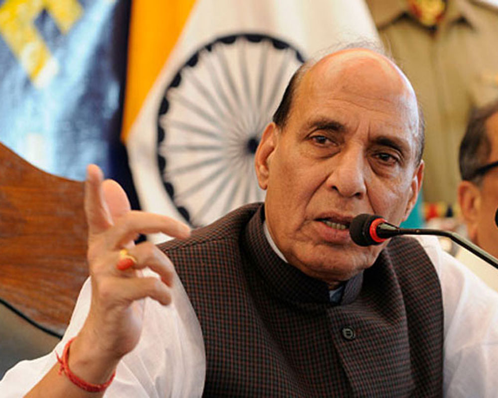 Rajnath to celebrate Dussehra with BSF jawans at INdo-Pak border