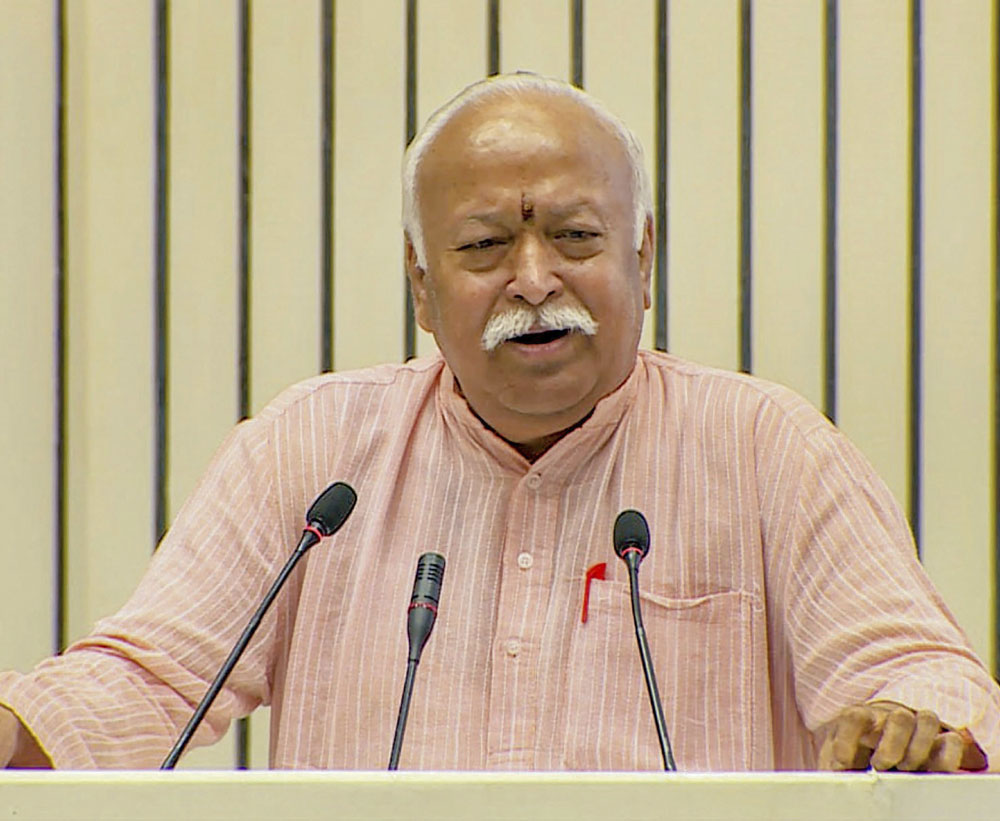 RSS not against inter-caste marriage: Bhagwat