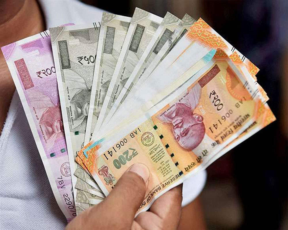 Rupee falls 36 paise to 73.93 against dollar in early trade