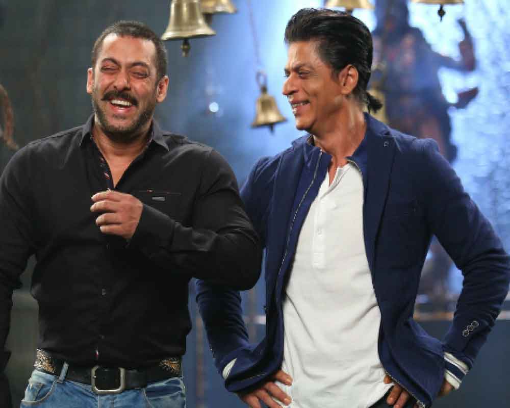 Salman, SRK revive 'Karan Arjun' memories