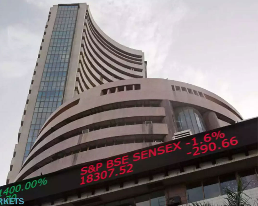 Sensex drops over 100 pts on weak global cues, rising crude prices