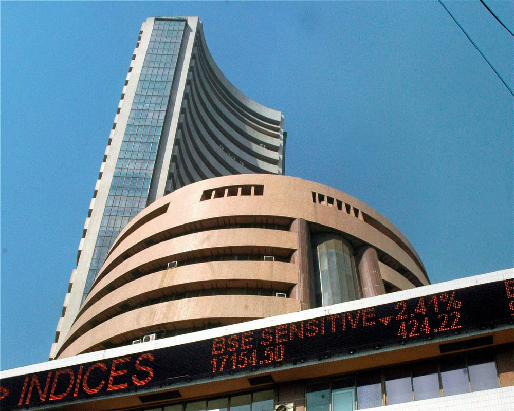 Sensex drops over 200 pts; Nifty below 11,100