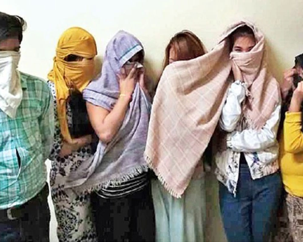 Seven Arrested For Running Sex Racket At City Mall 