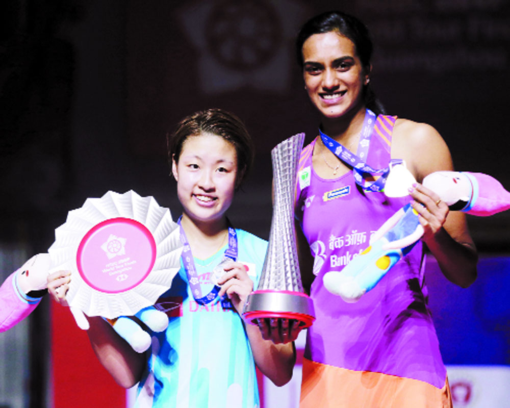 Sindhu lays hands on Gold
