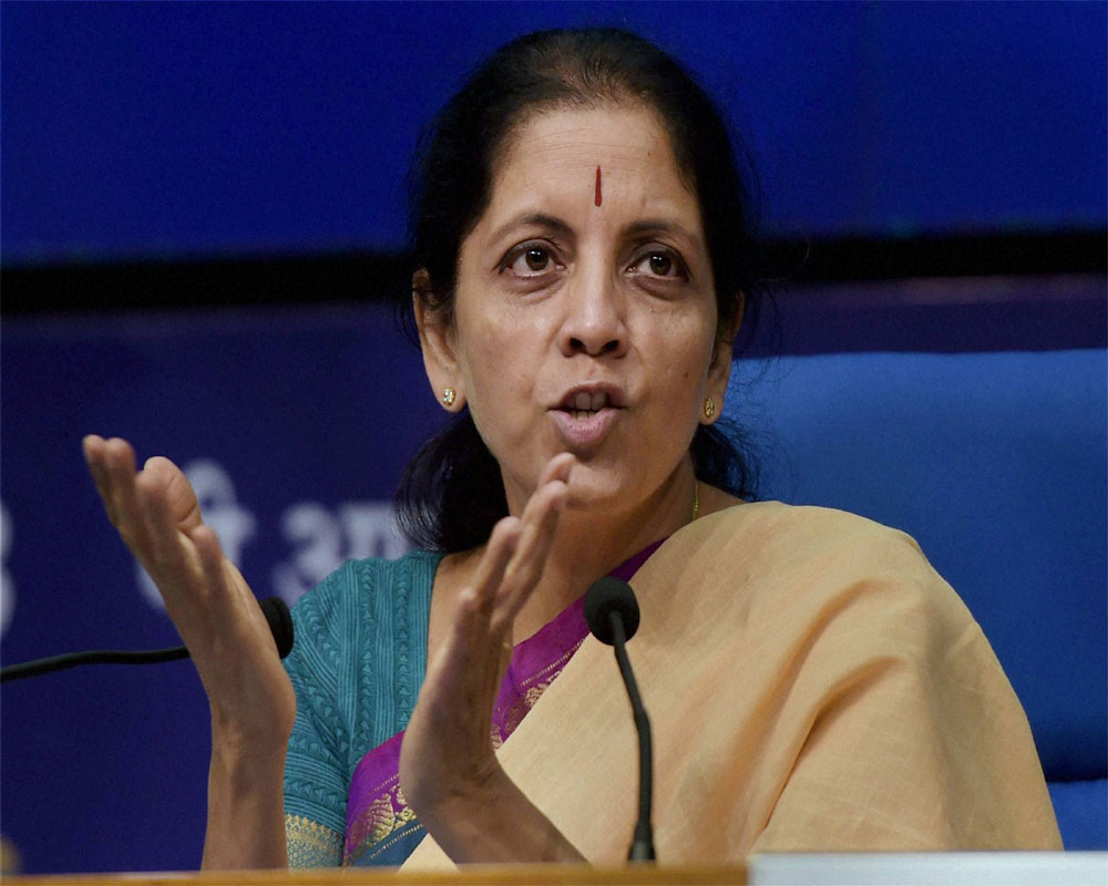 Sitharaman blames UPA for bad loans, defaulters fleeing country