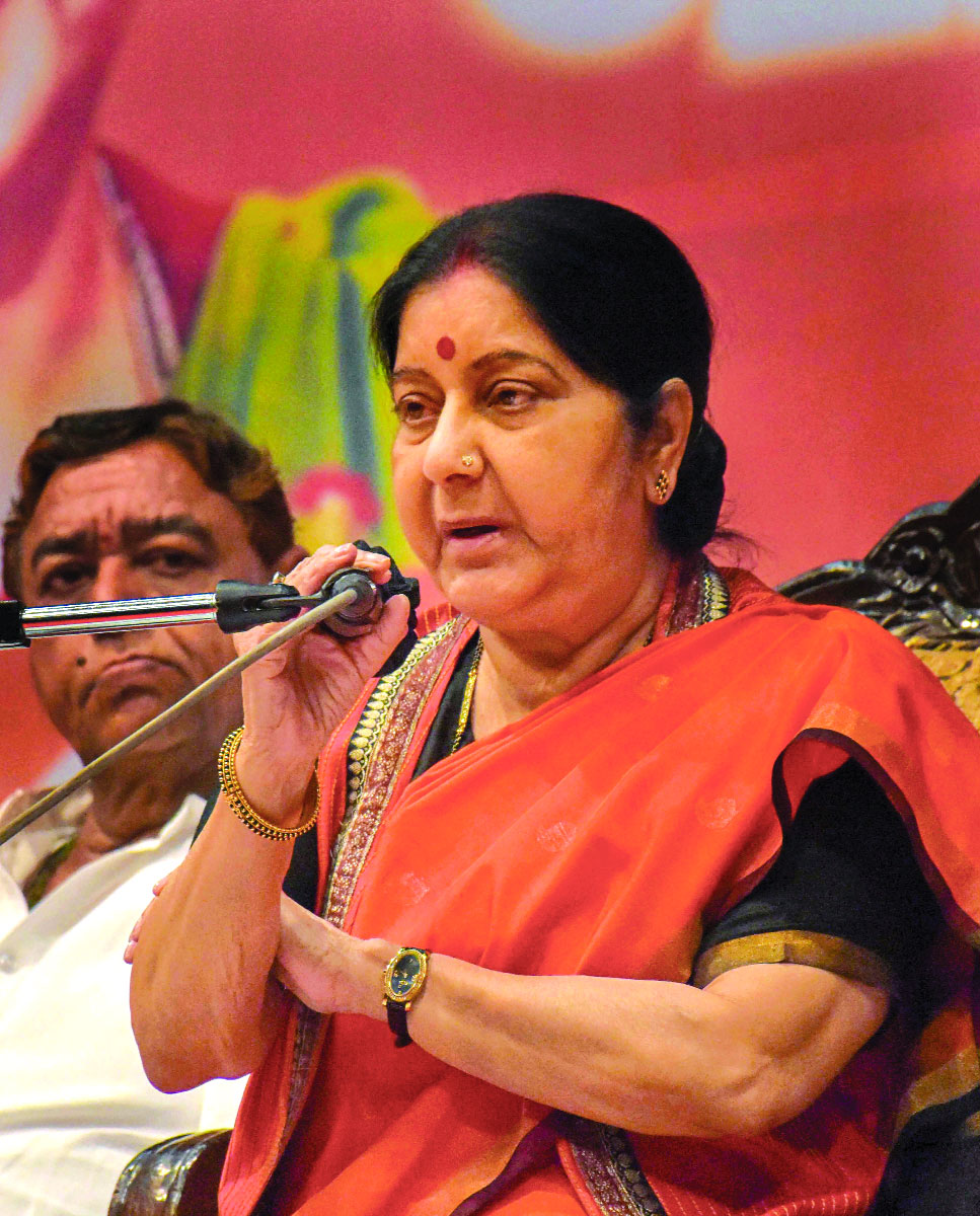 Sushma: Won’t fight elections