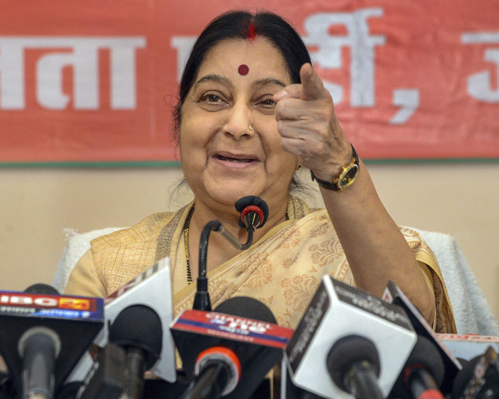Sushma Swaraj not to contest Lok Sabha poll due to health