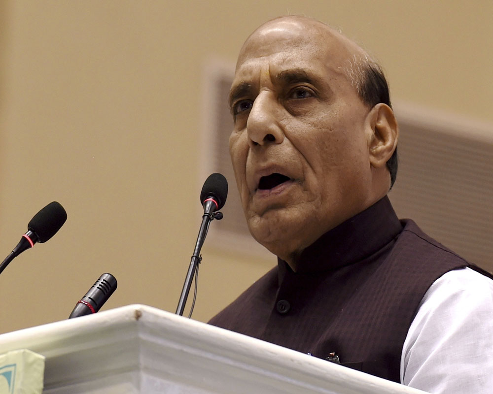 Tech solutions will eliminate need for soldier to stand guard to protect borders: Rajnath