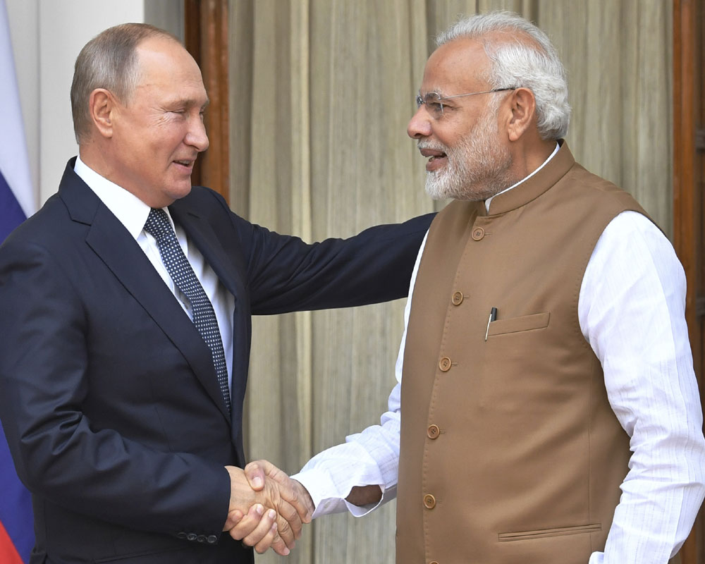 The trade volume between Russia and India grew by 21%