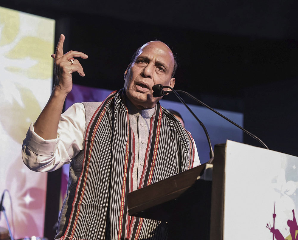 Think before levelling allegations: Rajnath to Rahul