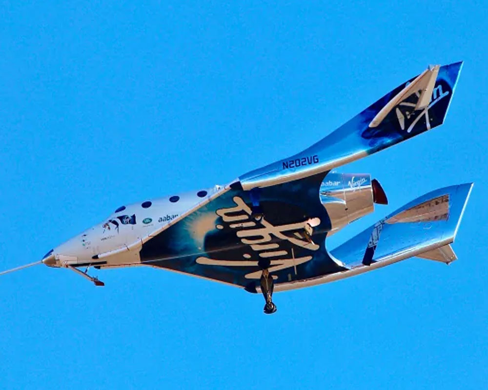 Virgin Galactic reaches space for first time