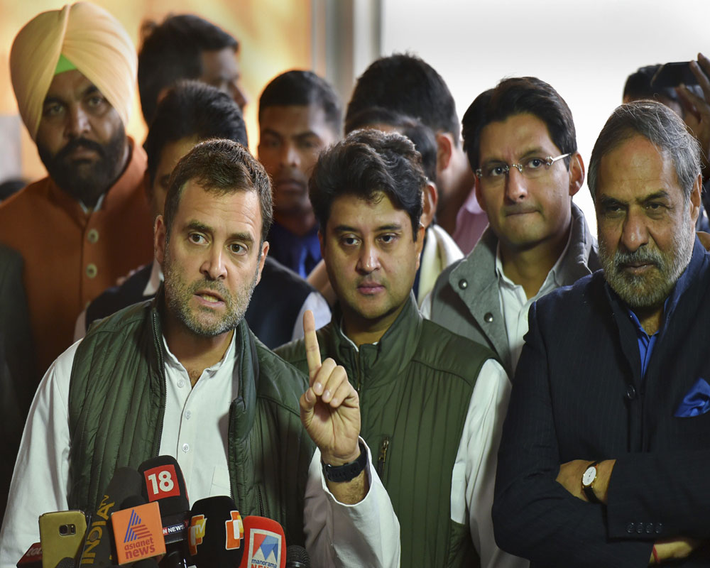Woke up CMs of Gujarat and Assam, will rouse sleeping PM too: Rahul