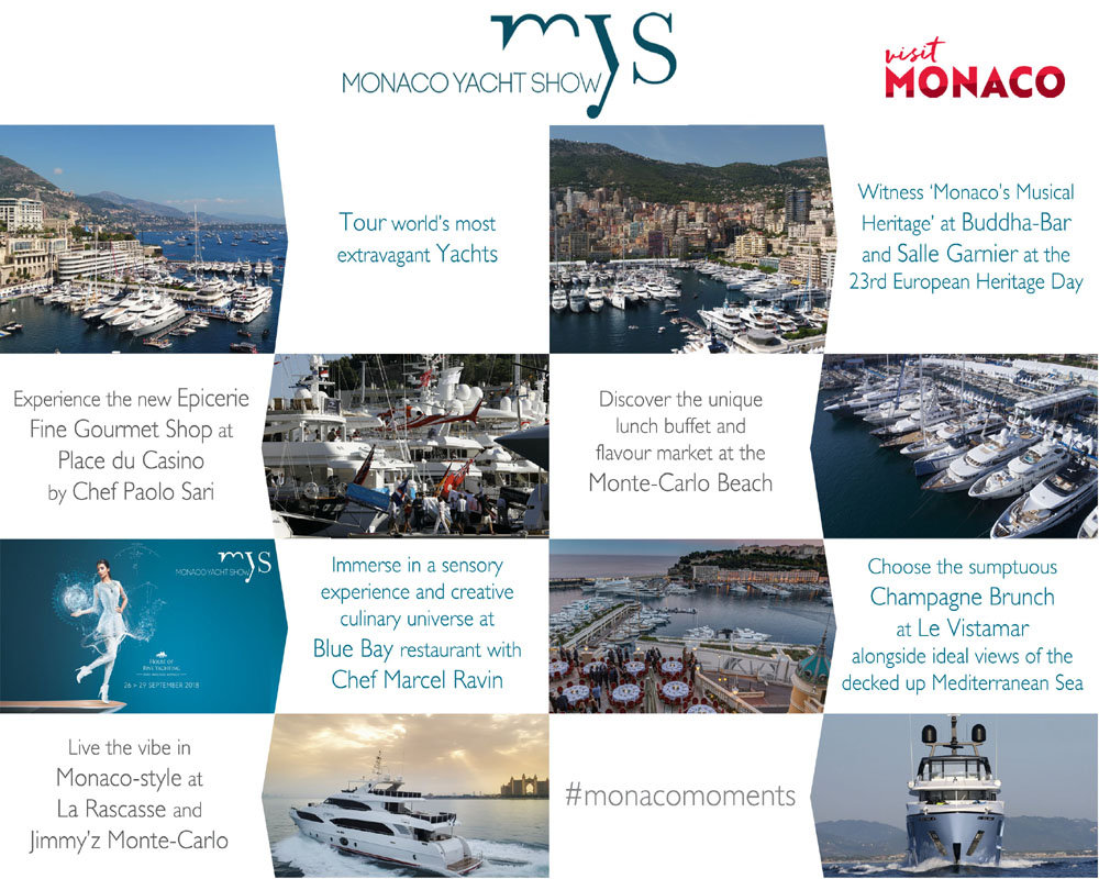 World of Luxury Yachting surrounds Monaco