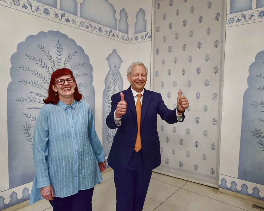 'Blue Room': Indian murals recreated at Roosevelt House